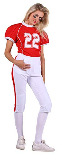Thetru American-Football-Kostüm für Damen | Größe L | Footballkostüm für Frauen (L)