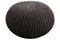 WCL Outdoor Hocker Sitzhocker Sitzkissen Pouf 55cm braun wasserfest Garten Sitzpouf
