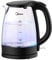 Midea MK-17G02A2 Bouilloire électrique, bouilloire en verre sans BPA, avec indicateur LED bleu, 2200 W à ébullition rapide, filtre amovible, câble collectable, arrêt automatique