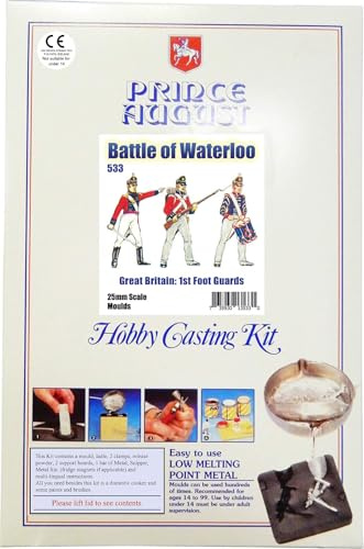 Prince August Hobby Giessen Anfänger Set britischer Infanteri 1815-Napoleonische Zeit