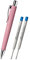 Faber-Castell Kugelschreiber Poly Ball XB rosé + 2 passende XB Minen