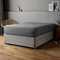Silentnight Supersoft Natural Fitted Sheet - Cosy & Comfortable Delicate Touch - Luxurious Easy Care Microfibre with Elasticated Corners - Stylish & Modern Mattress Fitted Sheet, Double Bed, Charcoal