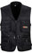 HZQIFEI Uomo Gilet da Pesca Multitasche Giubbino da Lavoro Smanicato Traspirante Outdoor Vest JRC Safari Giacche Gilet (Nero, 3XL)
