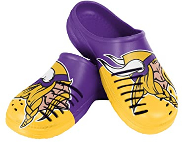 FOCO Herren NFL Team Logo Camo Garten Wassersandalen Schuhe Slipper ClogsClogs