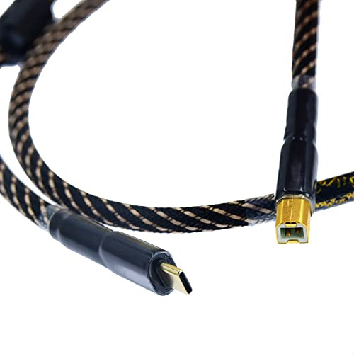 Adattatore DAC per stampante midi Tipo-c Cavo USB 2.0 Tipo C a B Cavo dati audio OTG per Android Phone mac ipad pro xiaomi Samsung air4 piedi (0,5 m)