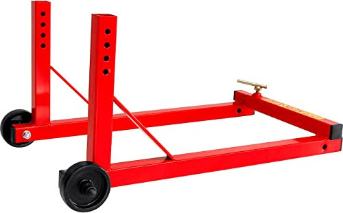 Kern Montageständer Motorrad Ständer Motorradheber Vierkant Grund-Montageständer 2039R rot, Unisex, Multipurpose, Ganzjährig, Stahl