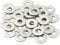 M4 Washers, 4mm x 9mm Metal Flat Penny Washer Thickness 0.8mm- A2 304 Stainless Steel Washers (100 Pack) AMLOOPH Large OD Plain Wide Metal Round Flat Spacer Repair Washer For Screws Bolts