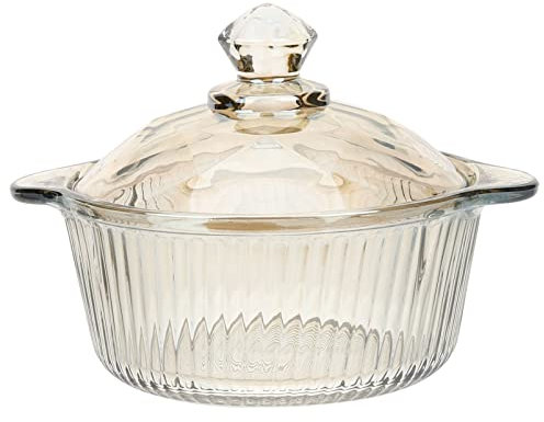 BESTonZON Porter Bols De Céréales En Verre Asiatique Bols En Verre Avec Anses Bols à Soupe Coupe à Dessert En Verre Petits Bols Blancs Tasses à Café En Verre Déjeuner Un Verre Asie Français