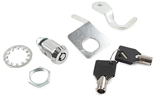 FSFY Moto Tour-Pak Pack Serrure avec 2 clés pour 1993-2013 pour Harley Davidson Touring Electra Tour Tri Road Glide