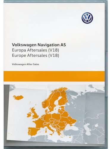 Volkswagen 5NA919866DS Speicherkarte SD-Karte Europa West V18 Navigationssystem Update VW Navi Kartendaten *** nur für Discover Media (System AS), 2. Generation *** Kompatibilität VORAB prüfen! ***