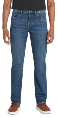 Timberland Herren TFO Stretch Denim (Gerade) Schiefer Blau Hose