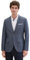 TOM TAILOR Herren Casual Sakko mit Reverskragen, blue melange structure, 48