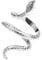 Schlangenring 925 Sterling Silber – Verstellbarer Schlangenring – Detailreiches Schlangendesign – Offener Ring Silber – Geschenkidee (Sterlingsilber)