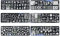 Christmas Nail Art Stamping Plates Snow Patterns Images Stainless Steel Nails Decoration 6PCS