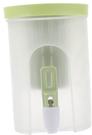COLLBATH Bollitore Con Rubinetto Per Acqua Fredda 3l in Plastica Resistente Al Calore Colore Verde Nordico Per Uso Domestico e Frigorifero, Contenitore Per Bevande Estive e Succhi Di Frutta