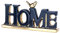 Segni d’casa blu e oro per decorazioni casa, Statua decorativa, Scultura di uccello dorato, Decorazione casa personalizzata, Ornamenti decorativi per soggiorno, camera da letto, scrivania, armadi