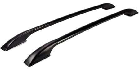 Dachgepäckträger Dachreling Für Nissan Für NV200 2,0 M Gepäck Rack Automobil Dach Rack Außen Dekoration Auto Zubehör Aluminium Legierung(Schwarz)