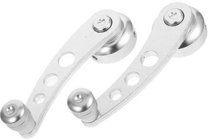 BUGUUYO Maniglia per Finestrino Auto Liscia E Confortevole Maniglia per Finestrino Auto Argento