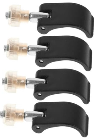 Yardwe 4sätze Zubehör Für Wanderstöcke Trekkingstock-verriegelungsschnallen Kletterstock-verriegelung Befestigungsschnallen Für Outdoor-aktivitäten