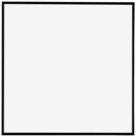 Dutch Frame Factory - Cadre photo 60x60 cm - Noir Mat - Cadre photo en verre Plastique Anti Reflet Verre Acrylique - Cadre 60x60 cm - Easy