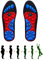Magnetische Einlegesohlen, 1 Paar Magnetische Massage Gel Einlegesohlen, Akupressur Einlegesohlen Herrn Damen, Reflexologie Akupressur Einlagen Plantar Fasciitis Fuß Gesundheitspflege (Schwarz, 35-39)