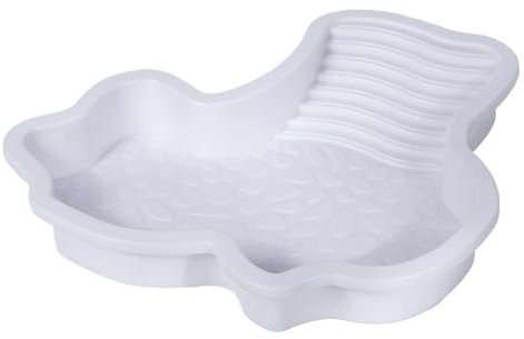 Bassin pour Tortues | Bac À Eau avec Rampe pour Tortue | Terrasse De Baignade Décorative pour Aquarium, Accessoires pour Grenouilles, Lézards, Dragons Barbus Et Serpents