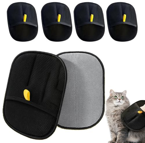 Fellentfernungshandschuh, 2025 New Fellmagnet Tierhaarentferner Handschuh, Fell Magnet Pet Hair Remover Glove, Für Verwendet für Reinigung,Haarentfernung füR Haustiere und Schönheitszwecke (2 Stück)