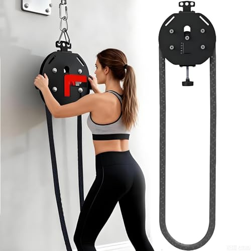 menglanchang Endlosseil-Trainer Endless Rope Trainer 2026 Upgrade:Tragbares Kabelzugsystem FüR Das Heim-Fitnessstudio-Verstellbarem Widerstand FüR GanzköRper-Arm-RüCkentraining Sowie Krafttraining