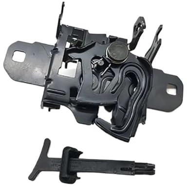 serrure capot voiture Pour VW Pour J&etta MK4 2000-2004 | Vehicule Avant Hood Latch Serrure Bloc Release Pull Rod Poignee 1J5823593C Serrure de capot