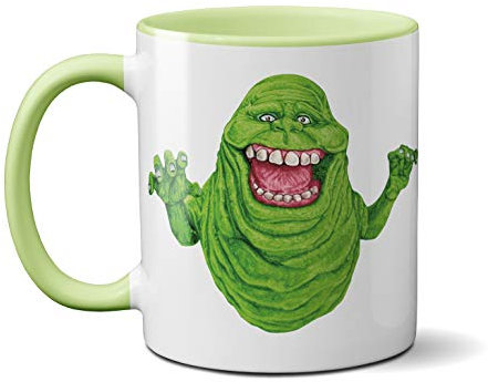 Ghostbusters Slimer Inspired Halloween Neuheit Keramik Teetasse Kaffeetasse Tasse