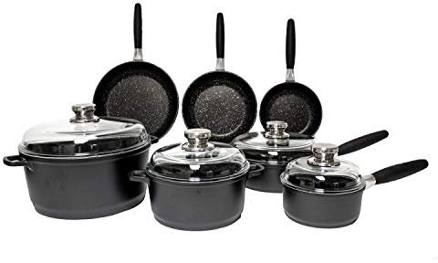 BergHOFF Eurocast Non-Stick 11 Piece Cookware Set