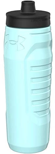 Under Armour Squeeze Water Bottles, 32 oz Water Bottles, Sideline Sports Water Bottle with Quick-Shot Lid, Quick & Easy Hydration, Gym Water Bottles, Squeeze Bottle, 1 32oz Bottle
