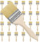Kurtzy Paint Brushes (24 Pack) - Brush Head 76.2mm (3 inches) & Overall Brush Size 20cm (7.87 inches) - Suitable for Messy Jobs That Involve Chip Painting, Silicon, Gesso, Staining, Varnishes, Glues