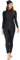 Odizli Burkini Damen Muslim Frauen Muslimische Badeanzug Full Cover Schwimmanzug Islamisch Arabisch Jilbab Langarm Schwimmoberteile Built in Bra+Schwimmhose+Hijab 3tlg Modest Bademode 2#Schwarz M