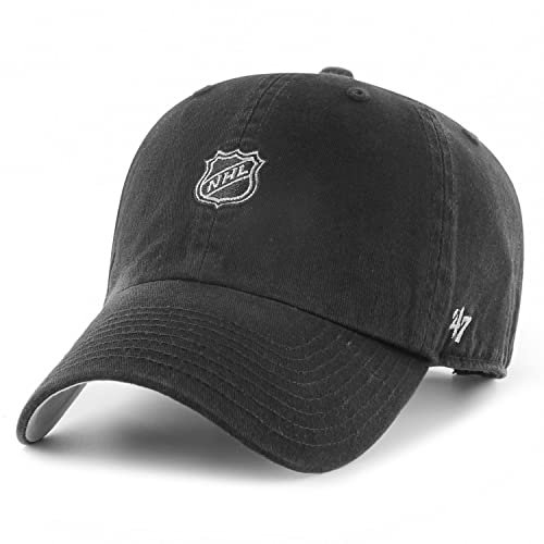 '47 Brand Adjustable Cap - Base Runner NHL Shield schwarz