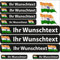 INDIGOS UG® Namensaufkleber Sticker - Flagge wehend - Land Indien - 13 Fahnenaufkleber - Aufkleber mit Namen & Wunschtext - Fahrrad - Auto - Motorrad - individuell personalisiert