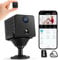 Braload Mini Spy Hidden Camera | Free Cloud&SD Card Storage Smallest 4K HD Wifi Indoor for Home Security Day and Night Video, Motion Detection 3000mAH Battery Come with 32GB Memory Card, CB71