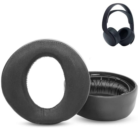 XRHTONG Copri padiglioni in tessuto refrigerante compatibili con cuffie wireless Sony Playstation 5 Pulse 3D PS5/Sony PS4 CUHYA-0080 - Copri padiglioni auricolari (con strato di gel refrigerante)