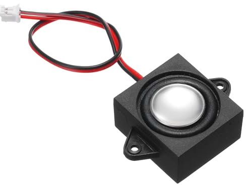 sourcing map 4Pcs Speaker 3 Watt 4 Ohm Micro Speaker with JST-PH2.0 Interface for Small Electronic Projects Advertising Machines LCD TV Monitors