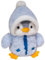 Weduspaty Penguin Plüsch, süßes Pinguin -Stofftier mit Hut und Kleidung 10 kuschelige Weihnachtsstofftiere für Kinder