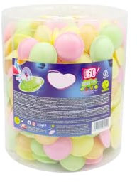 Flying Saucers Drum 375g - Apple, Strawberry, Orange and Lemon Flavours Inside