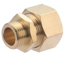 Raccord bicone (a Visser) pour Tube Cuivre Ø14 - Mâle 12x17 (3/8) NOYON & THIEBAULT