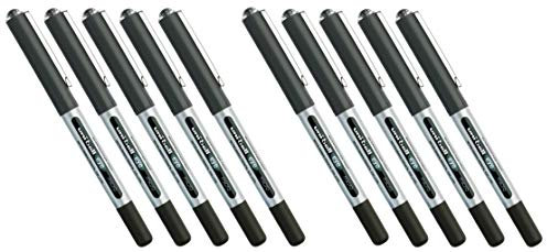 Mitsubishi Tintenroller Uni-Ball® Eye Micro Strich: ca. 0,2 mm (Schwarz | 10 Stück)