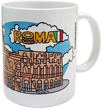 DONSOUVENIR Tazza Roma. Modello: Colosseo.