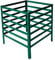 shelfplaza® Home Composteur 900l Jardin Vert/Composteur Jardin 100x120x75 cm/métallique composteur de Jardin 900l capacité comme bacs à Compost de Jardin pour composts et déchets de Jardin