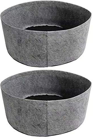 Creatwls 2 Pack Pots de Floraison Racine Conteneur Intérieur Extérieur Graden Pots de Plantes Plant Pouch Container Planter Root Planter Pot for Plants, Flowers, Vegetables