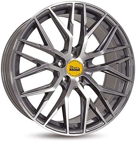 MAM RS4 7.5JX17 5/114.3 ET45 72.6 PALLADIUM FRONT POLISH Alufelge