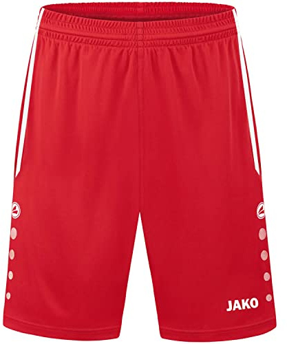 JAKO Herren Sporthose Allround, Sportrot, S