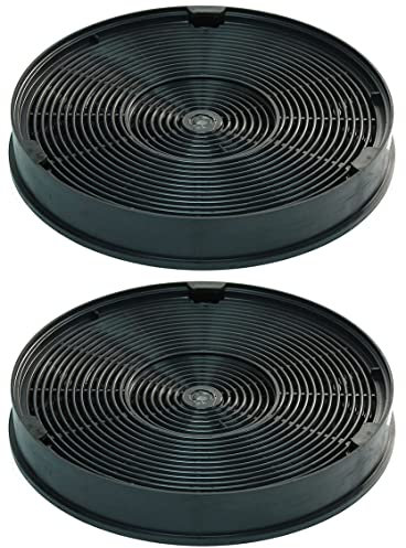 Faber - Whirlpool - Electrolux - 2 Filtri per cappa a carboni attivi Ø 192 mm. EFF62-112.0157.240-481281718552 - 50290659007 - FK132