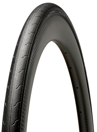 HUTCHINSON - CHALLENGER - Resistencia de los neumáticos de carretera - Resistente y a prueba de pinchazos - Talones flexibles - Negro - Tipo de tubo - 700 x 25 mm